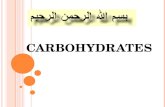 CARBOHYDRATES. LECTURE OUTLINE By the end of the lecture, the student should know:  The Importance of carbohydrates.  The Definition of Carbohydrates.