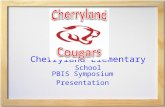 Cherryland Elementary School PBIS Symposium Presentation.