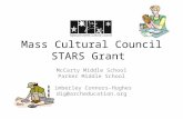 Mass Cultural Council STARS Grant McCarty Middle School Parker Middle School Kimberley Connors-Hughes dig@archeducation.org.