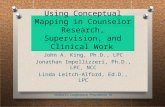 Using Conceptual Mapping in Counselor Research, Supervision, and Clinical Work John A. King, Ph.D., LPC Jonathan Impellizzeri, Ph.D., LPC, NCC Linda Leitch-Alford,