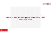 Intex Technologies (India) Ltd New Delhi, India.