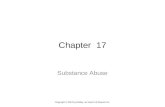 Chapter 17 Substance Abuse Copyright © 2014 by Mosby, an imprint of Elsevier Inc.