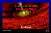 13 Black Holes and Neutron Stars Dead Stars Copyright – A. Hobart.