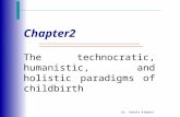 Dr. Areefa Albahri Chapter2 The technocratic, humanistic, and holistic paradigms of childbirth.