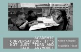 ACADEMIC CONVERSATION- IT’S NOT JUST “TURN AND TALK” ANYMORE! Karie Gregory Tsianina Tovar.