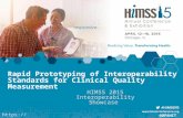 @OPAHIT Rapid Prototyping of Interoperability Standards for Clinical Quality Measurement HIMSS 2015 Interoperability Showcase