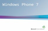 Windows Phone 7. @paulfo  paulfo@microsoft.com.