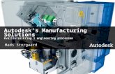 1 Autodesk’s Manufacturing Solutions Kvalitetssikring i engineering processen Mads Storgaard.