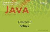 Chapter 9 Arrays. 2 Knowledge Goals Understand the difference between atomic and composite data types Understand the difference between unstructured and.