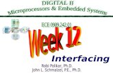Interfacing. This Week In DIG II  Basic communications terminology  Communications protocols  Microprocessor interfacing: I/O addressing  Port and.