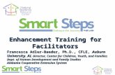 Enhancement Training for Facilitators Francesca Adler-Baeder, Ph.D., CFLE, Auburn University. AL Director, Center for Children, Youth, and Families Dept.