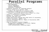 EECC756 - Shaaban #1 lec # 3 Spring2000 3-14-2000 Parallel Programs Conditions of Parallelism:Conditions of Parallelism: –Data Dependence –Control Dependence.