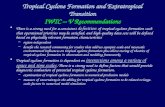 Tropical Cyclone Formation and Extratropical Transition IWTC – V Recommendations There is a strong need for a consistent definition of tropical cyclone.