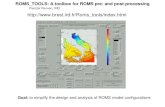 ROMS_TOOLS: A toolbox for ROMS pre- and post-processing Pierrick Penven, IRD  Goal: to simplify the design.
