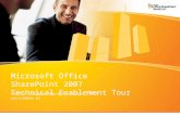 Microsoft Office SharePoint 2007 Technical Enablement Tour Patrick Tisseghem (Managing Partner – U2U) patrick@u2u.be.