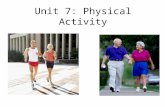 Unit 7: Physical Activity. The Average Canadian?