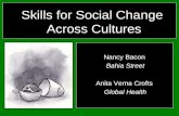 Skills for Social Change Across Cultures Nancy Bacon Bahia Street Anita Verna Crofts Global Health.