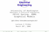 Lec 2: March 30th, 2006EE512 - Graphical Models - J. BilmesPage 1 Jeff A. Bilmes University of Washington Department of Electrical Engineering EE512 Spring,