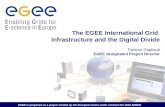 EGEE is proposed as a project funded by the European Union under contract IST-2003-508833 The EGEE International Grid Infrastructure and the Digital Divide.