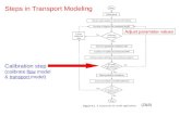 (Z&B) Steps in Transport Modeling Calibration step (calibrate flow model & transport model) Adjust parameter values.