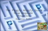 The Piggly Wiggly Quick Stop Upgrade Proposal By Jose Nuñez.
