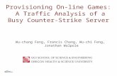 Provisioning On-line Games: A Traffic Analysis of a Busy Counter-Strike Server Wu-chang Feng, Francis Chang, Wu-chi Feng, Jonathan Walpole.