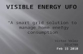 “A smart grid solution to manage home energy consumption” Victor Velez EEL6788 Feb 15 2010.