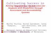 N C E O National Center on Educational Outcomes Cultivating Success in Fertile Soil Raising Expectations and Outcomes for Students with Disabilities through.