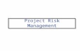 Project Risk Management. What is Risk? Risk and uncertainty are equivalent.