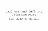 Laziness and Infinite Datastructures Koen Lindström Claessen.