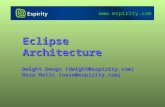 Eclipse Architecture Dwight Deugo (dwight@espirity.com) Nesa Matic (nesa@espirity.com) .