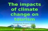 The impacts of climate change on tourism Comenius Project 2010, Lahr.
