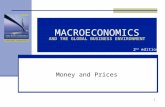 1 MACROECONOMICS AND THE GLOBAL BUSINESS ENVIRONMENT Money and Prices 2 nd edition.