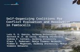 Self-Organizing Coalitions for Conflict Evaluation and Resolution in Femtocells Luis G. U. Garcia, Aalborg University Gustavo W. O. da Costa, Aalborg University.
