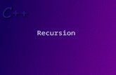 Recursion. Objectives At the conclusion of this lesson, students should be able to Explain what recursion is Design and write functions that use recursion.