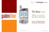 © 2004 palmOne, Inc.September 2004 Fran Catanzarite Verizon Wireless.