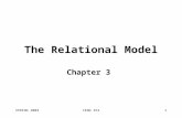 SPRING 2004CENG 3521 The Relational Model Chapter 3.