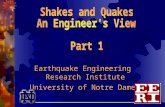 Earthquake Engineering Research Institute University of Notre Dame.