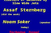 Inflating Fat Bubbles in Clusters of Galaxies by Slow Wide Jets Assaf Sternberg (did the work) Noam Soker (speaker today) Technion, Israel July 2008.