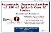 S. Mandayam, ECE Dept., Rowan University Parametric Characterization of PSF of Split-D Core EC Probes Department of Electrical & Computer Engineering 201.