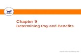 Copyright Atomic Dog Publishing, 2004 Chapter 9 Determining Pay and Benefits.