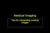 Medical Imaging Tips for interpreting medical images.