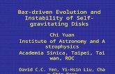 Bar-driven Evolution and Instability of Self-gravitating Disks Chi Yuan Institute of Astronomy and Astrophysics Academia Sinica, Taipei, Taiwan, ROC David.