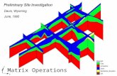 Matrix Operations. Matrix Notation Example Equality of Matrices.