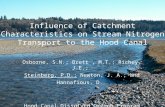 Influence of Catchment Characteristics on Stream Nitrogen Transport to the Hood Canal Osborne, S.N.; Brett, M.T.; Richey, J.E.; Steinberg, P.D.; Newton,