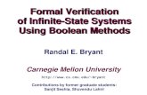 Carnegie Mellon University Formal Verification of Infinite-State Systems Using Boolean Methods Formal Verification of Infinite-State Systems Using Boolean.