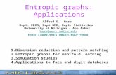 Entropic graphs: Applications Alfred O. Hero Dept. EECS, Dept BME, Dept. Statistics University of Michigan - Ann Arbor hero@eecs.umich.edu hero@eecs.umich.edu.