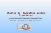 Chapter 2: Operating-System Structures Modified Considerably by your Instructor.