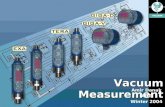 Vacuum Measurement Amir Danak AUT Winter 2004. Vacuum Measurement – Units / Ranges: