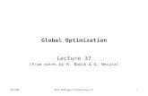 4/25/08Prof. Hilfinger CS164 Lecture 371 Global Optimization Lecture 37 (From notes by R. Bodik & G. Necula)
